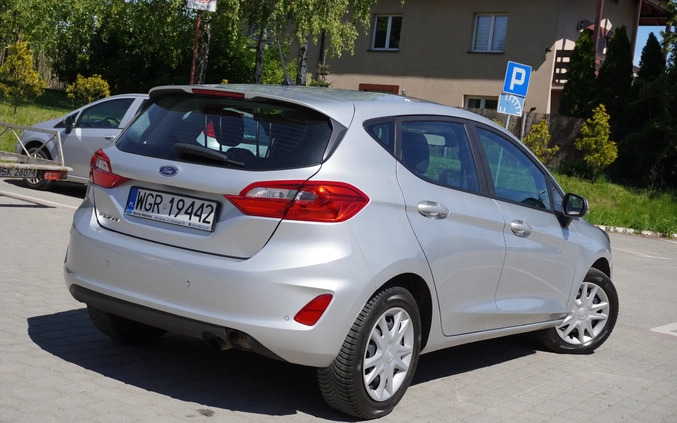 Ford Fiesta cena 38500 przebieg: 102000, rok produkcji 2019 z Katowice małe 301